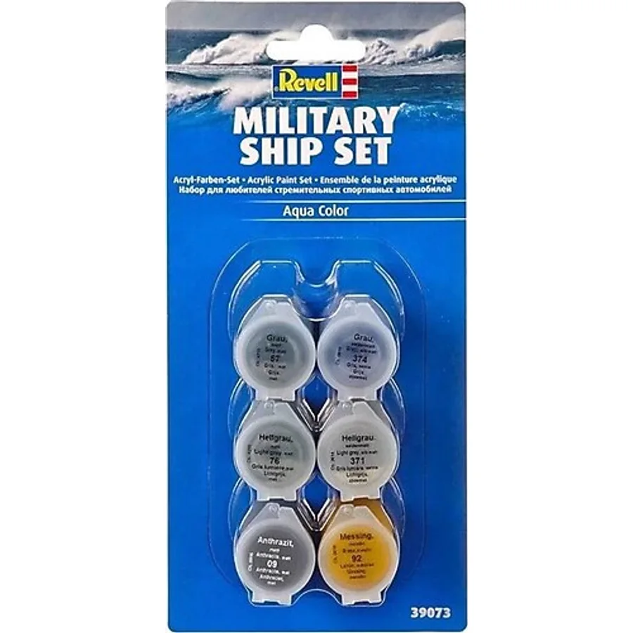 Revell Askeri Gemi Boya Seti (Blisterli) 39073 Kız Erkek Çocuk Oyuncak Eğitici Oyuncaklar
