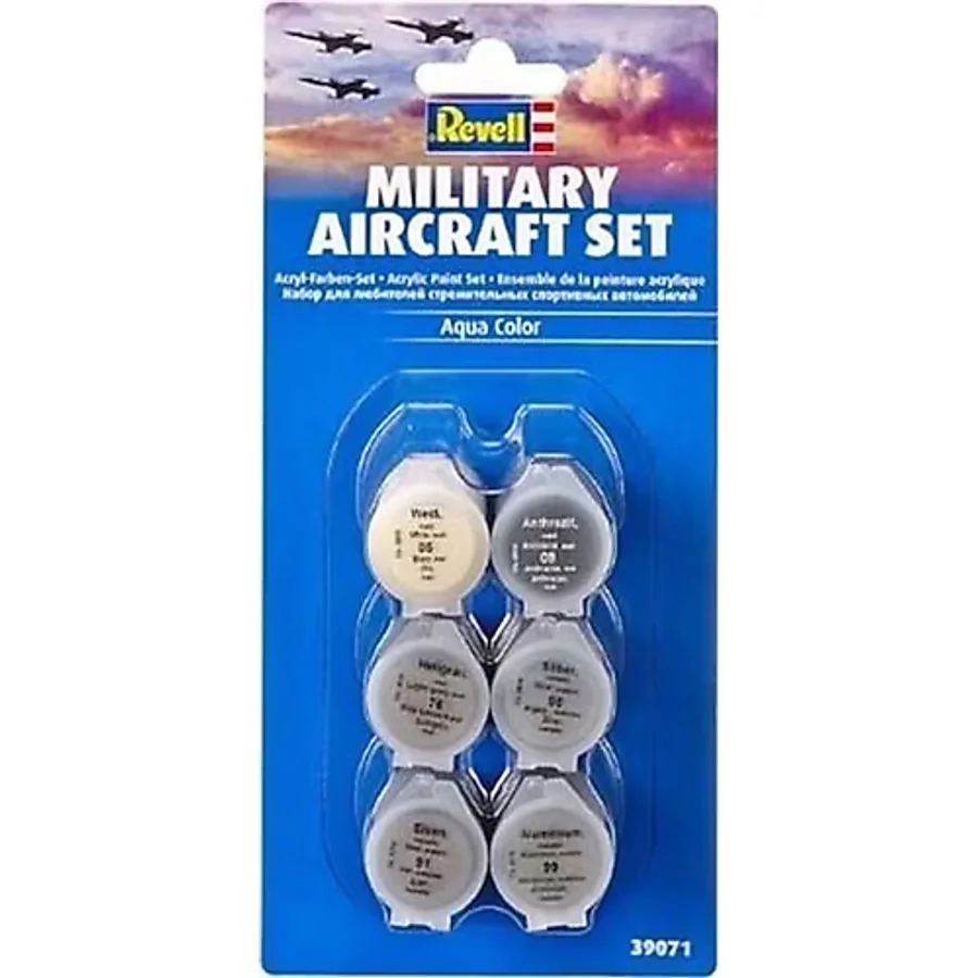 Revell Boya Set Askeri Uçak