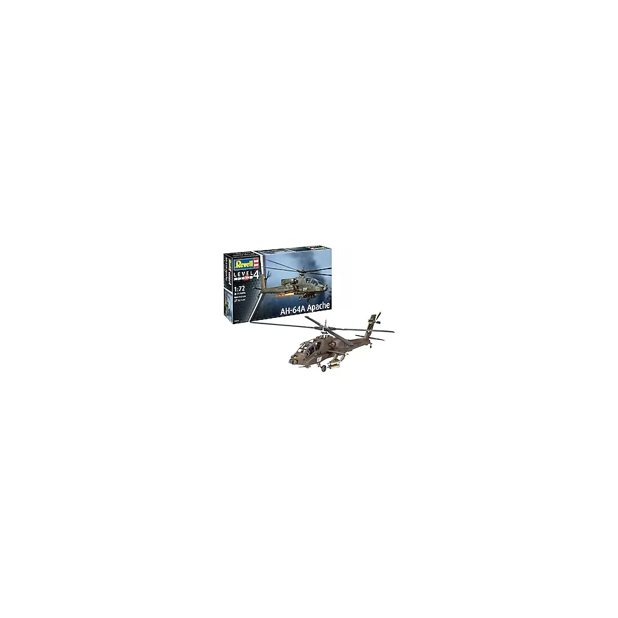 Revell Model Kit Uçak AH-64A Apache 03824