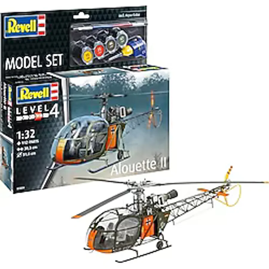 Revell Model Set Alouette II Uçak Seti