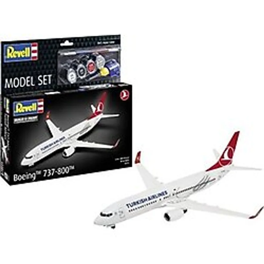 Revell Model Set Türk Hava Yolları/Turkish Airlines Boeing 737-800