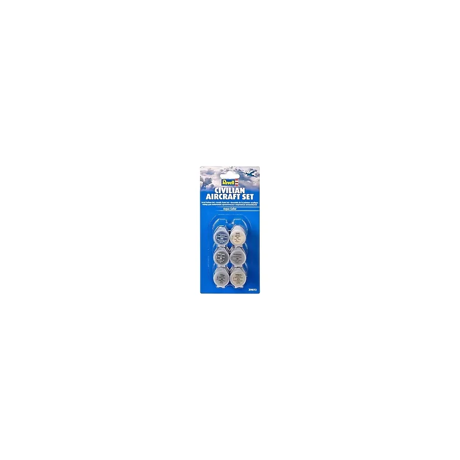 Revell Sivil Uçak Boya Seti (Blisterli) 39072