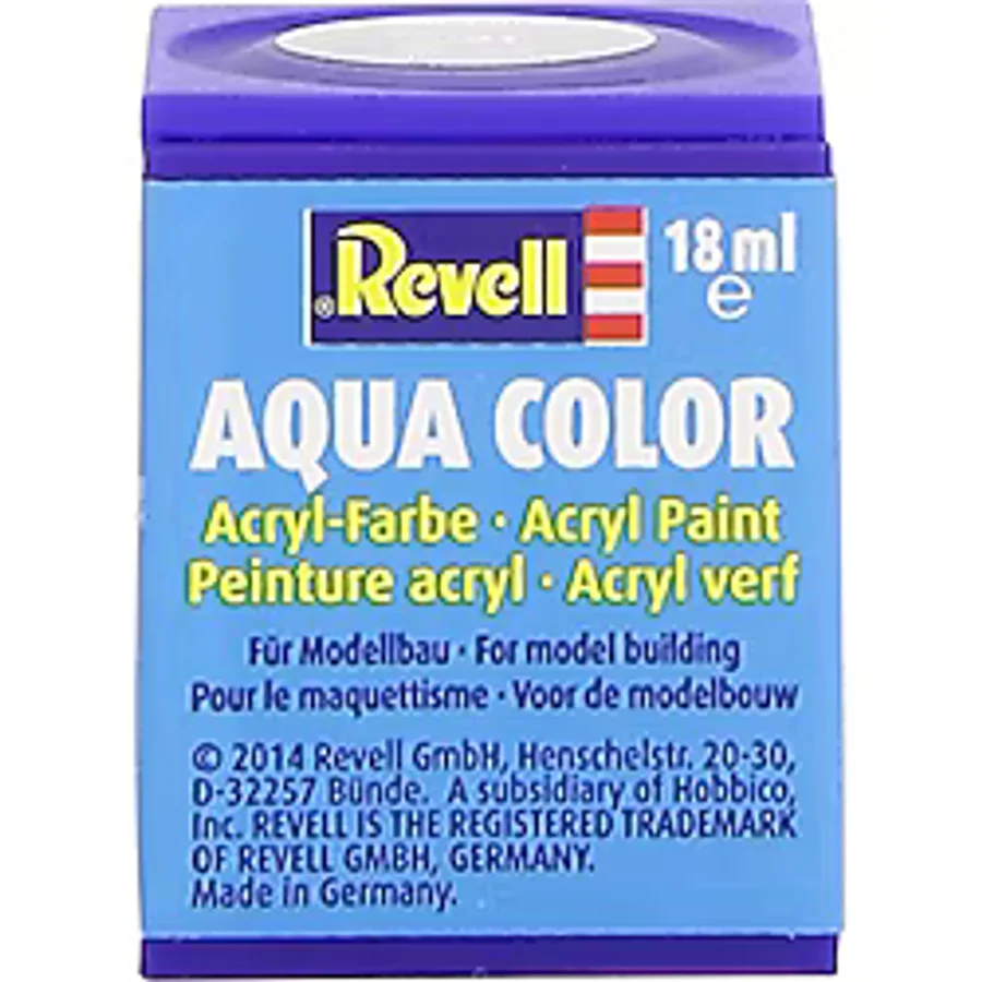 Revell - Su Bazlı Maket Boyası Çelik Metalik 18 Ml (36191)