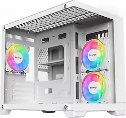 Revenge Nova RGB 3 Fanlı Beyaz Micro ATX Oyuncu Kasası