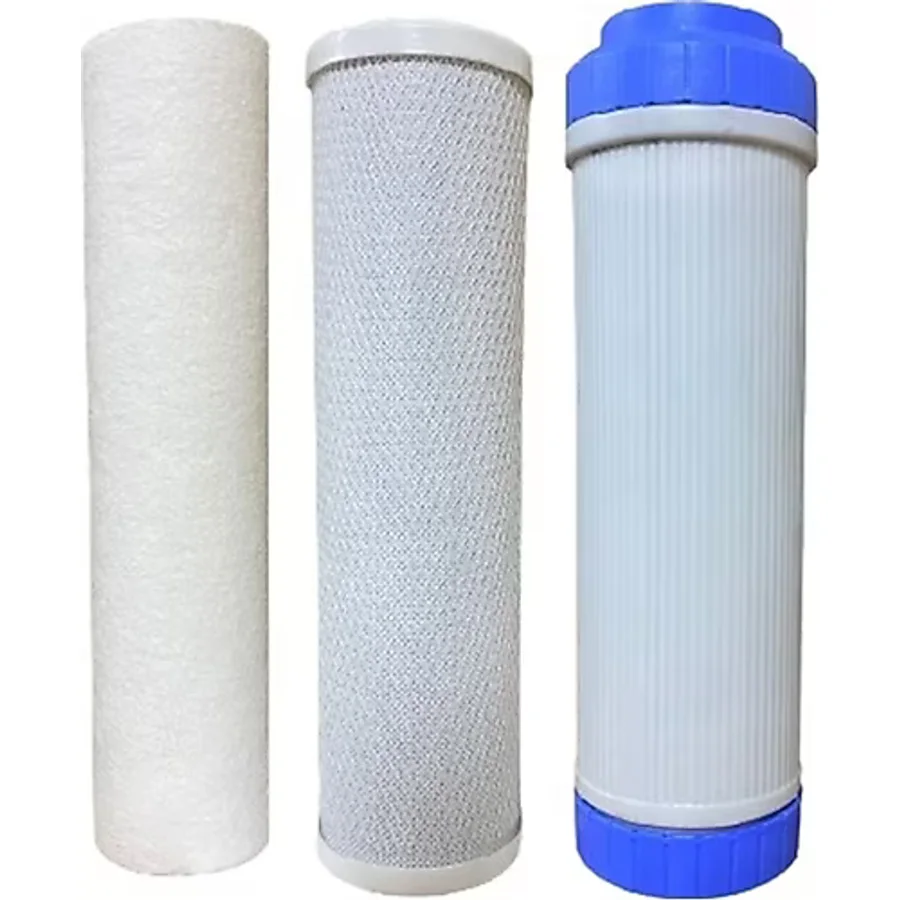 Reverse Osmosis Açık Kasa Su Arıtma Cihazı Filtresi 3 Lü Set