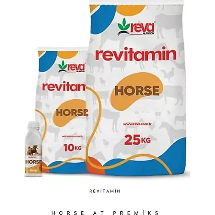 Revitamin Horse Atlar İçin Vitamin Ve Mineral Takviyeli Hayvan Yem Katkısı 10 Kg