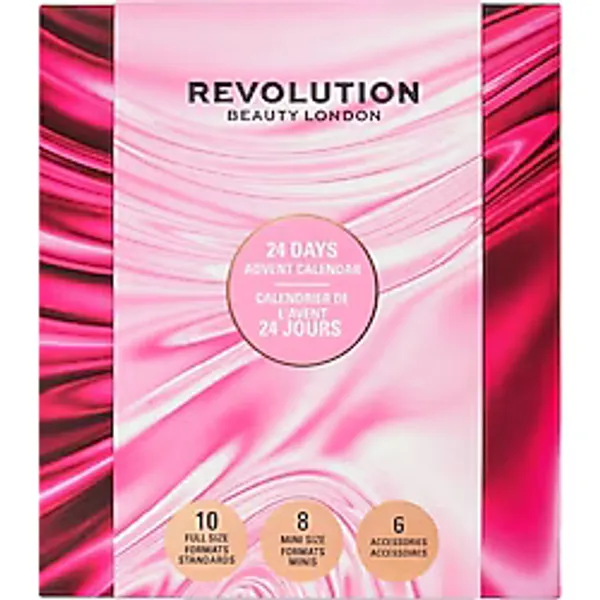 Revolution 24 Parçalı Makyaj Advent Calendar ve Güzellik Seti