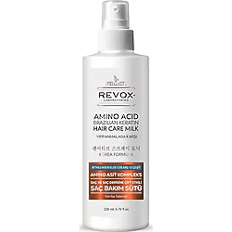 Revox Amino Asit Brezilya Keratin 200 ml Saç Bakım Sütü