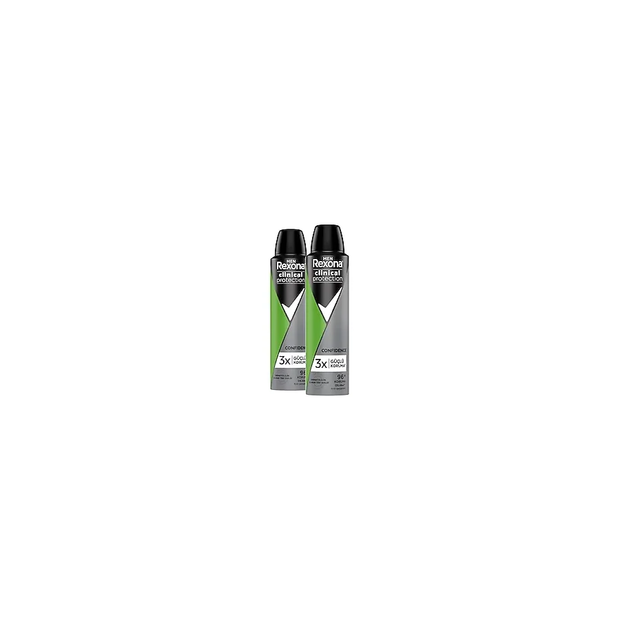 Rexona Clinical Protection Confidence 2 Adet 150 ml Erkek Deodorant