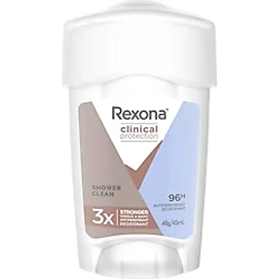 Rexona Clinical Protection Shower Clean 45 ml Kadın Stick Deodorant