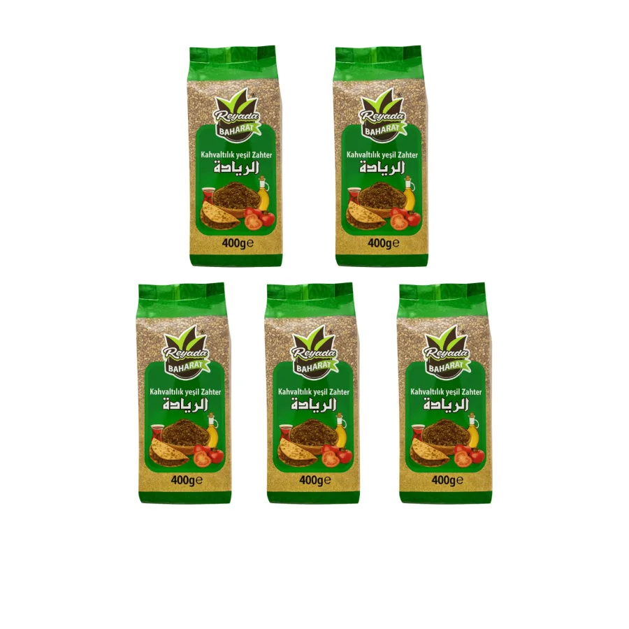 Reyada Kahvaltılık Yeşil Zahter 400 G X5