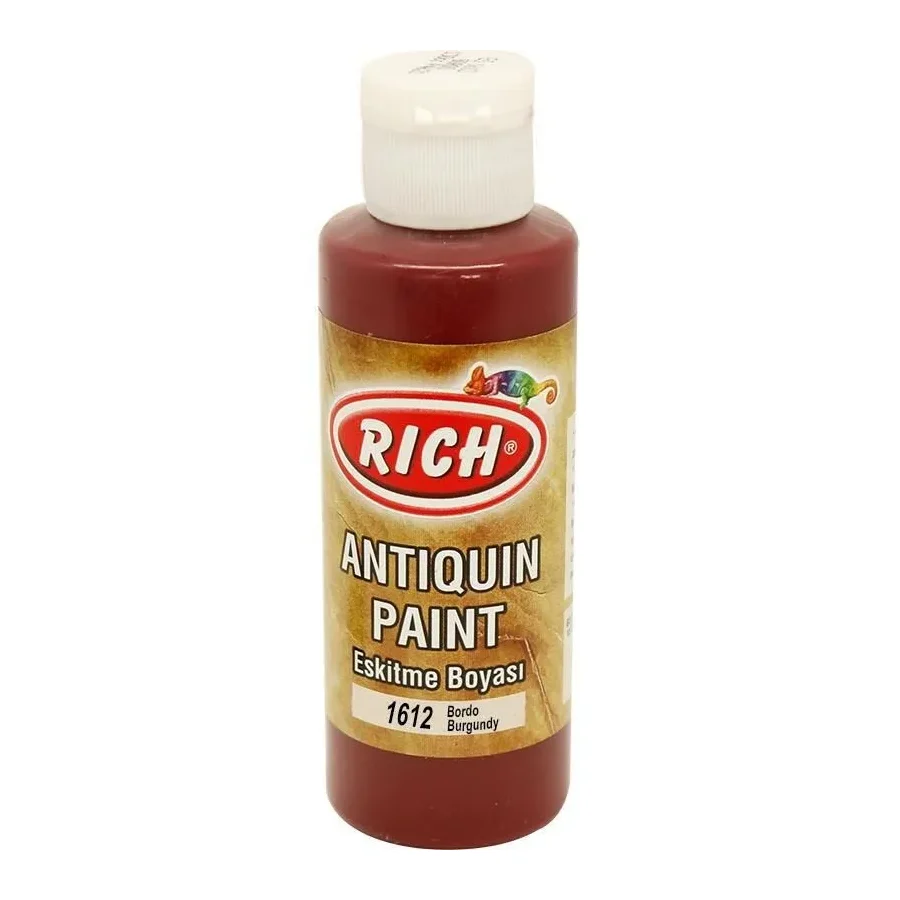 Rich 1602 Bordo 120 ml Eskitme Ahşap Boyası