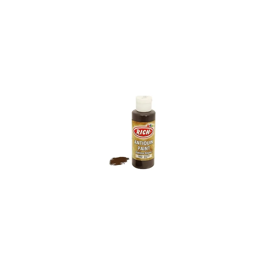 Rich 1602 Kahverengi 130 Ml Eskitme Ahşap Boyası