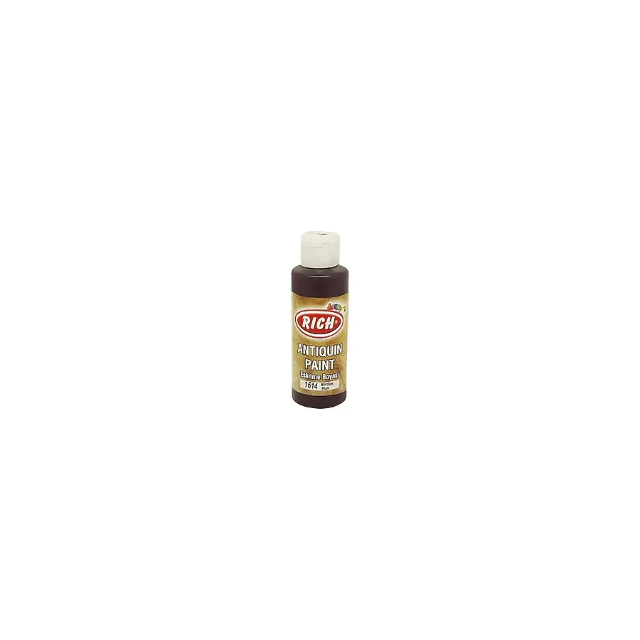 Rich Antiquing Paint Eskitme Ahşap Boyası 120 Cc. 1614 Mürdüm