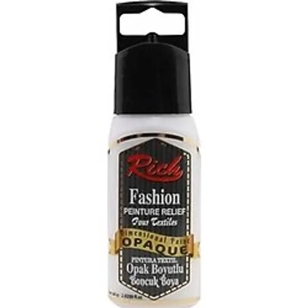 Rich Boyutlu Boncuk Boya 60 ml. 002 OPAK BEYAZ