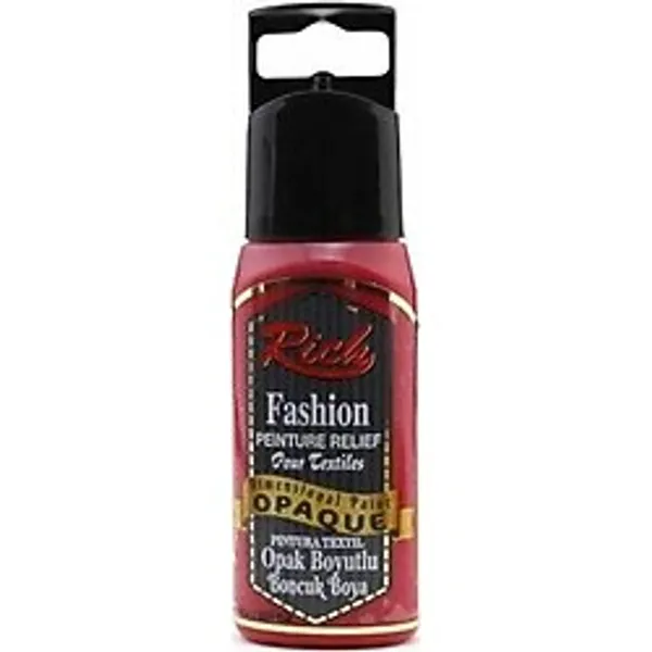 Rich Boyutlu Boncuk Boya 60 Ml. 012 Opak Kırmızı