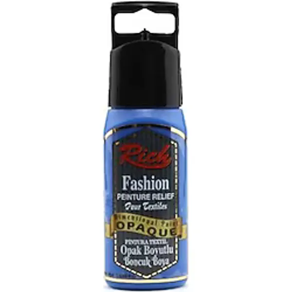 Rich Boyutlu Boncuk Boya 60 ml. 013 OPAK MAVİ