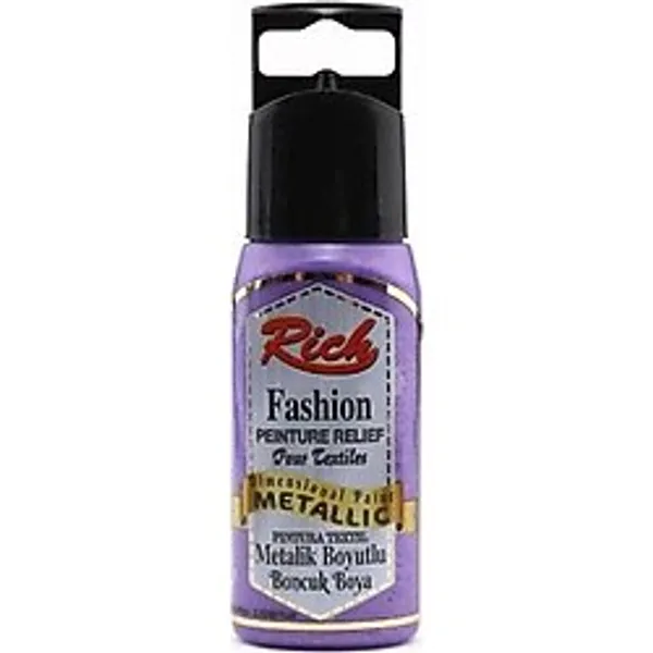 Rich Boyutlu Boncuk Boya 60 ml. 926 METALİK MOR