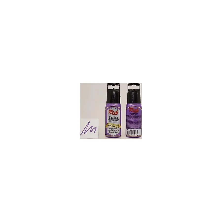 Rich Boyutlu Boncuk Boya Metalik 60Cc 926 Mor