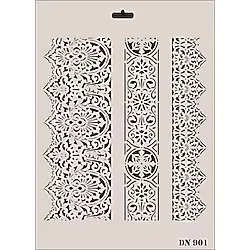 Rich Dantel Seri Dn-901 Stencil 35X25 Cm