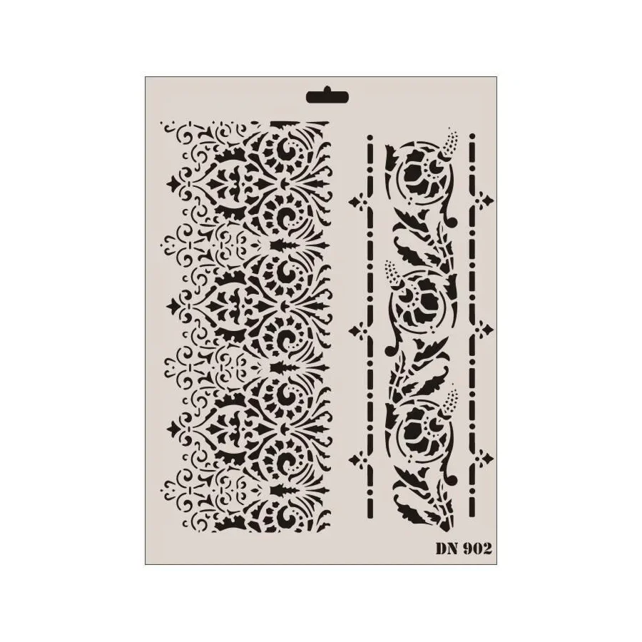 Rich Dantel Seri DN-902 Stencil 35x25 cm