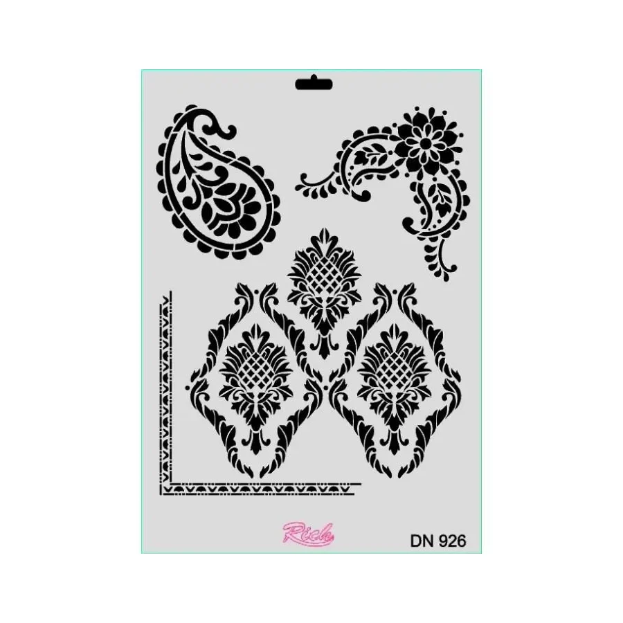 Rich Dantel Seri DN-926 Stencil 35x25 cm