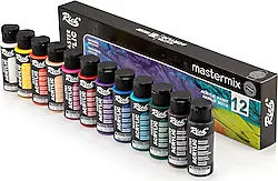 Rich Mastermix 60 cc Canlı 12'li Akrilik Boya Seti
