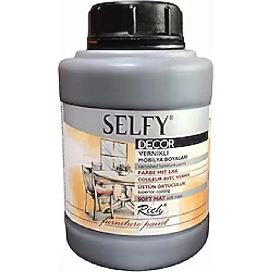 Rich Selfy Decor 12870 Royal Gri 1250 cc Vernikli Boya