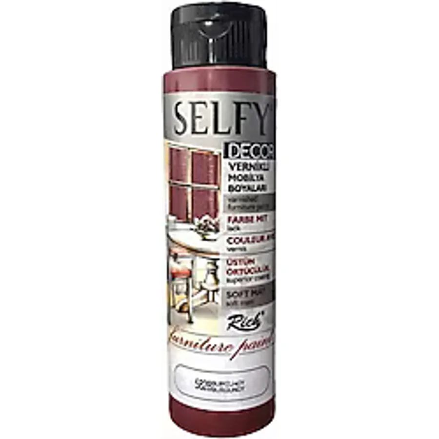 Rich Selfy Decor 5828 Burgundy 500 cc Vernikli Boya