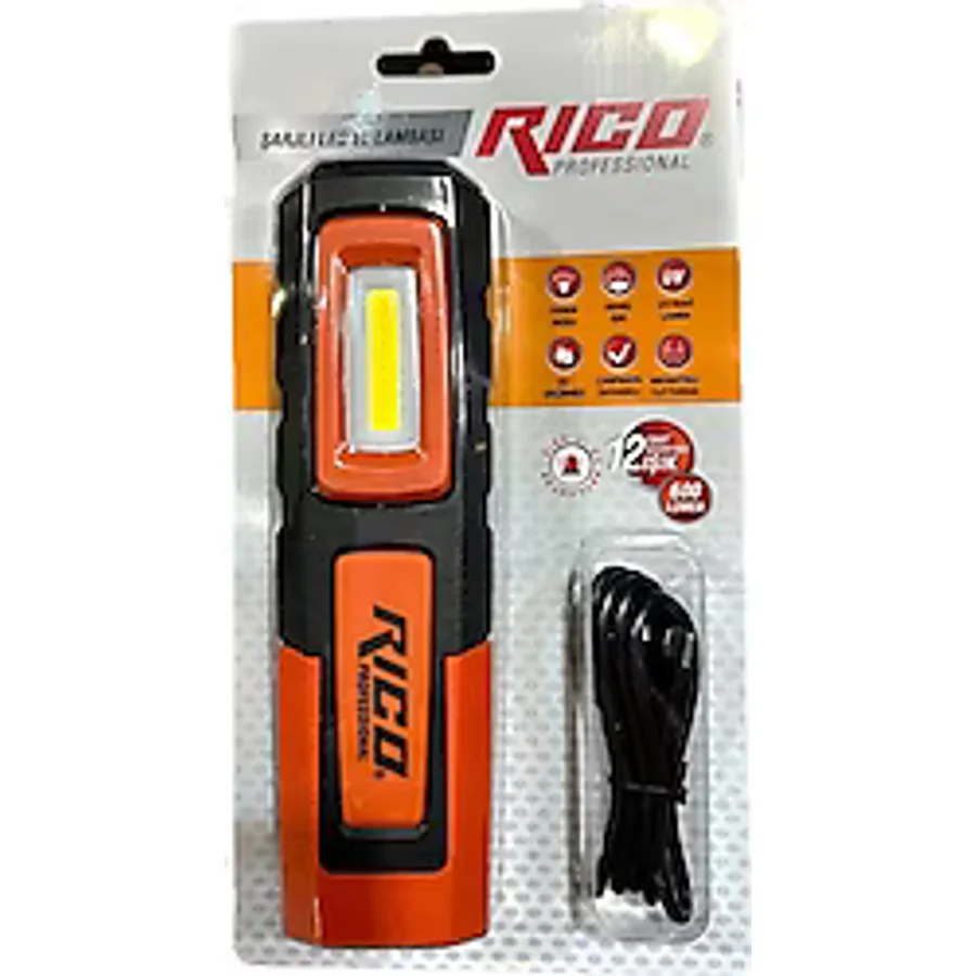 Rico RC0031 600 Lümen LED Şarjlı El Feneri