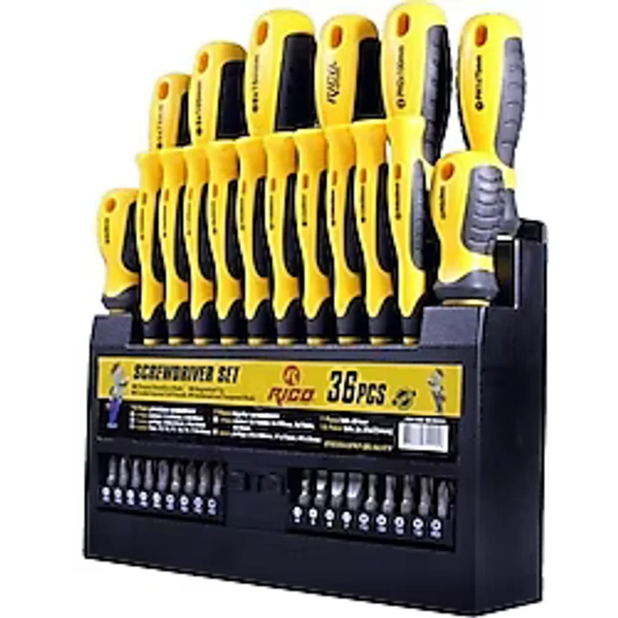 Rico RK0025 36 Parça Klastik Tornavida Seti