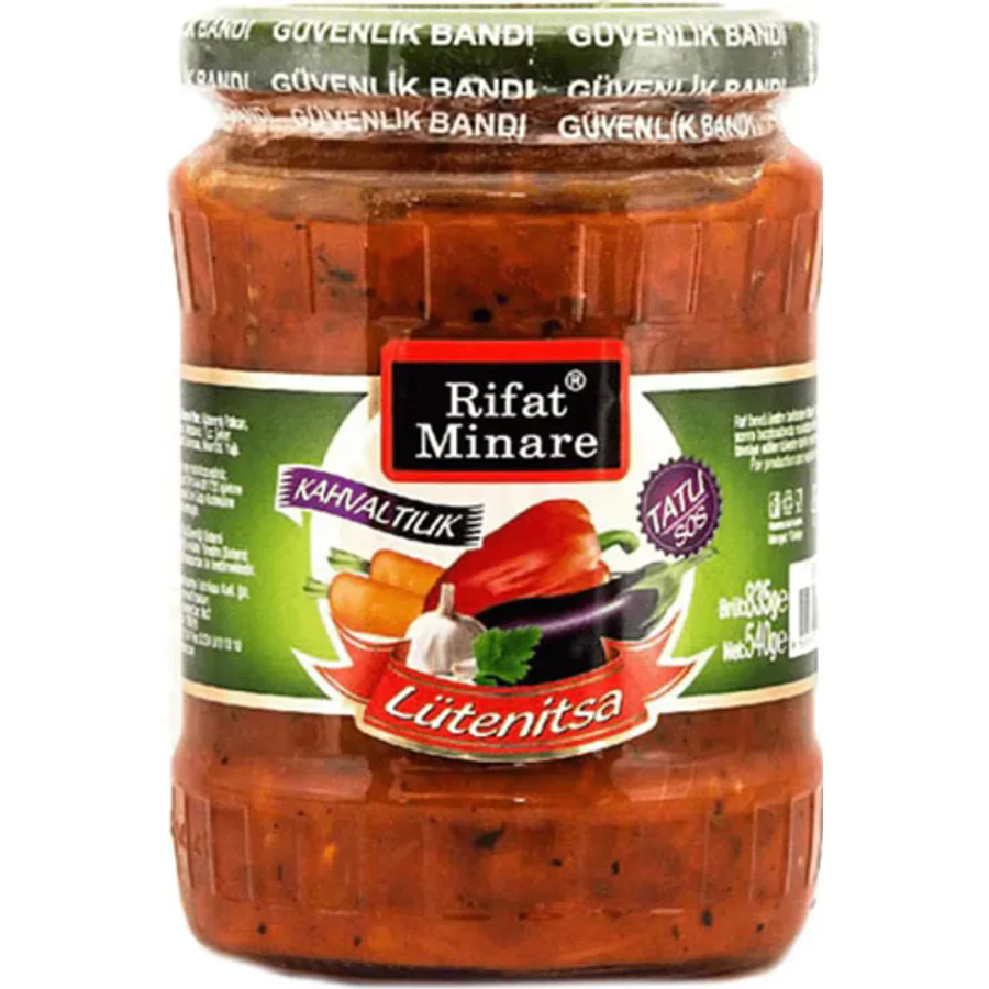 Rifat Minare Lutenitsa 540 gr Kahvaltılık Tatlı Sos
