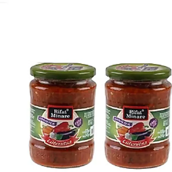 Rifat Minare Lütenitsa Kahvaltılık Sos Tatlı 540 gr x 2'li