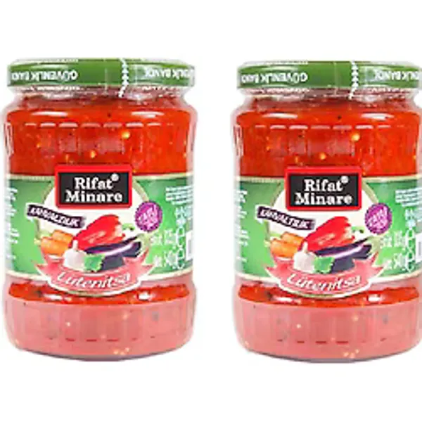 Rıfat Minare Lütenitsa Kahvaltılık Tatlı Sos 2 x 540 G