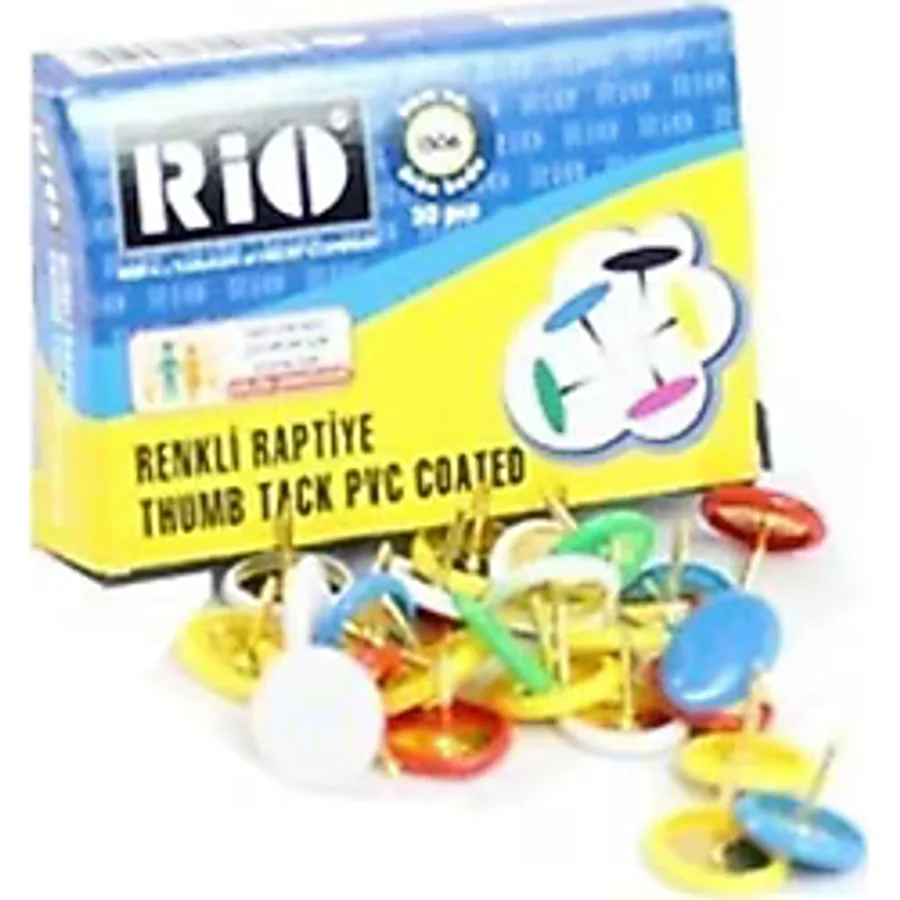 Rio Raptıye Pvc Kaplı Renklı
