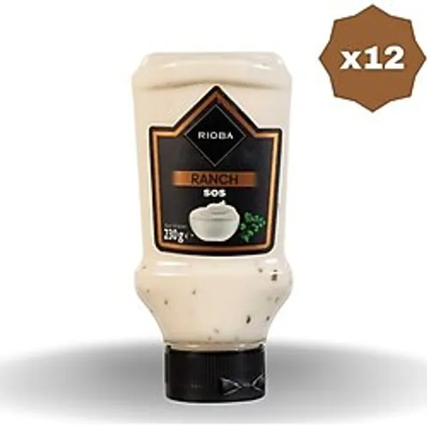 Rioba Ranch Sos 230 gr x 12 Adet