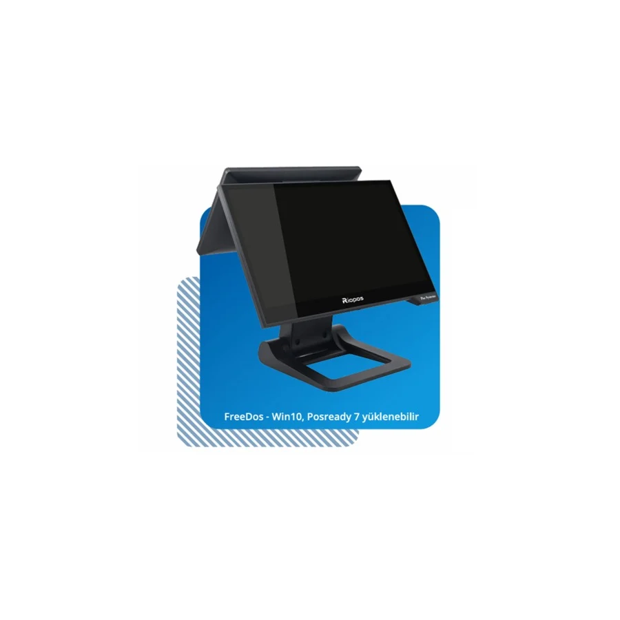 RİOPOS A2L i5-6.NESİL MULTİ TOUCH 8GB RAM 128GB SSD ETHERNET 15,6 -11.6 MÜŞTERİ EKRANLI BOE / LG EKRAN, 2,4 GHZ Dokunma