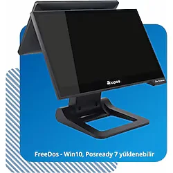 RİOPOS A2L i5-6.NESİL MULTİ TOUCH 8GB RAM 128GB SSD ETHERNET 15,6 -11.6 MÜŞTERİ EKRANLI BOE / LG EKRAN, 2,4 GHZ Dokunma