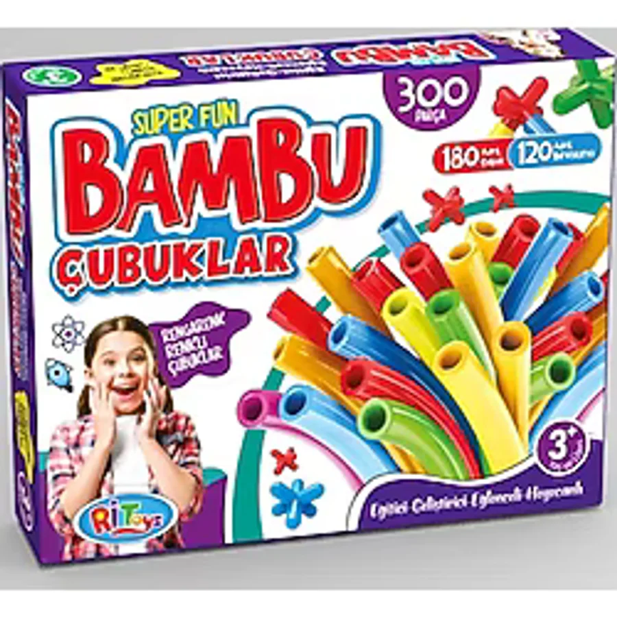 Ritoys Bambu Çubuklar 300 Parça