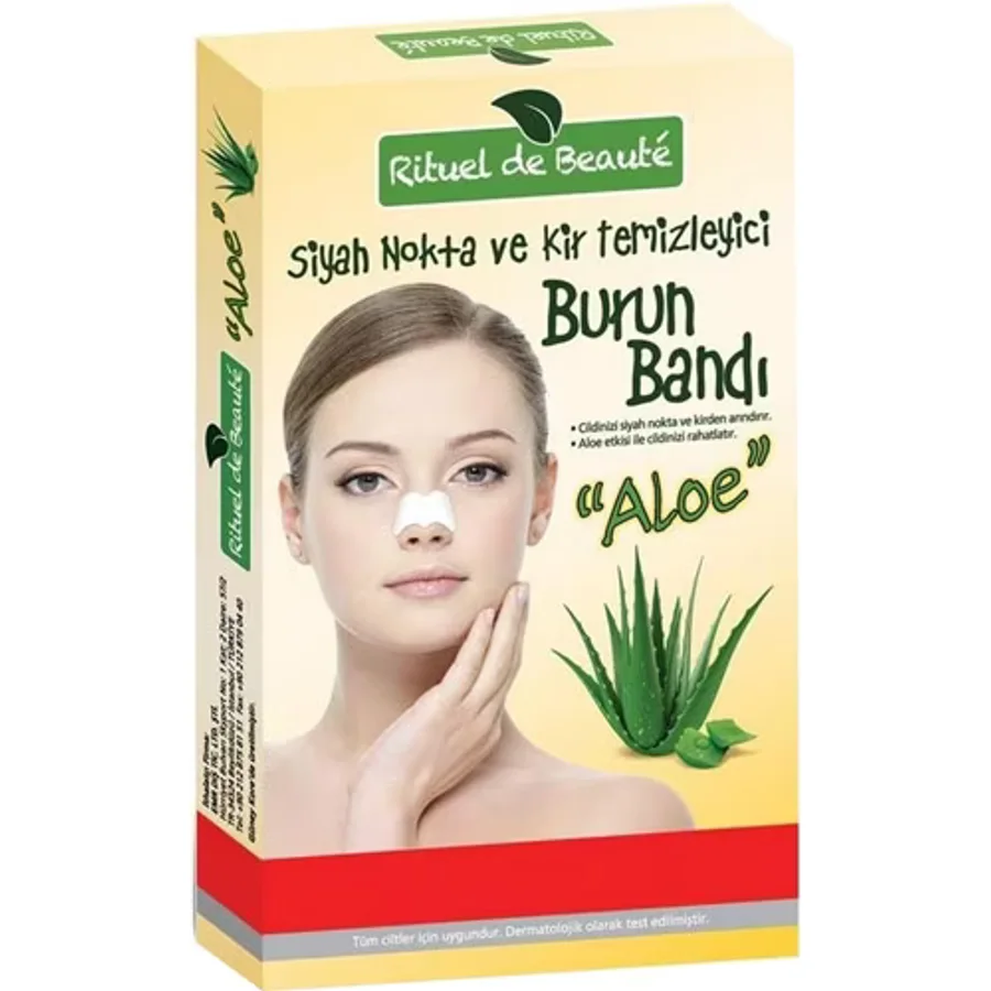 Rituel De Beaute Siyah Nokta ve Kir Temizleyici 6'lı Burun Bandı