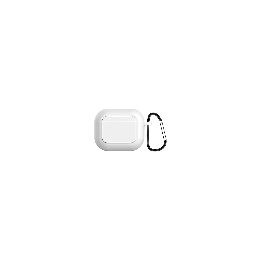 Rivera Tech Rvrhb Ally Apple Airpods 3 İçin Kancalı Ultra Ince Silikon Kulaklık KILIFI-(5775)