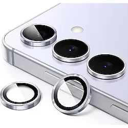 Rivor Samsung Galaxy A57 Uyumlu Kamera Koruyucu Darbeye Çiziğe Dayanıklı Renkli Kamera Lens Koruyucu