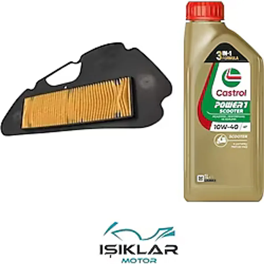 Rks Freccia 150 Castrol Yağ Ve Hava Filtre Bakım Seti Bs0024