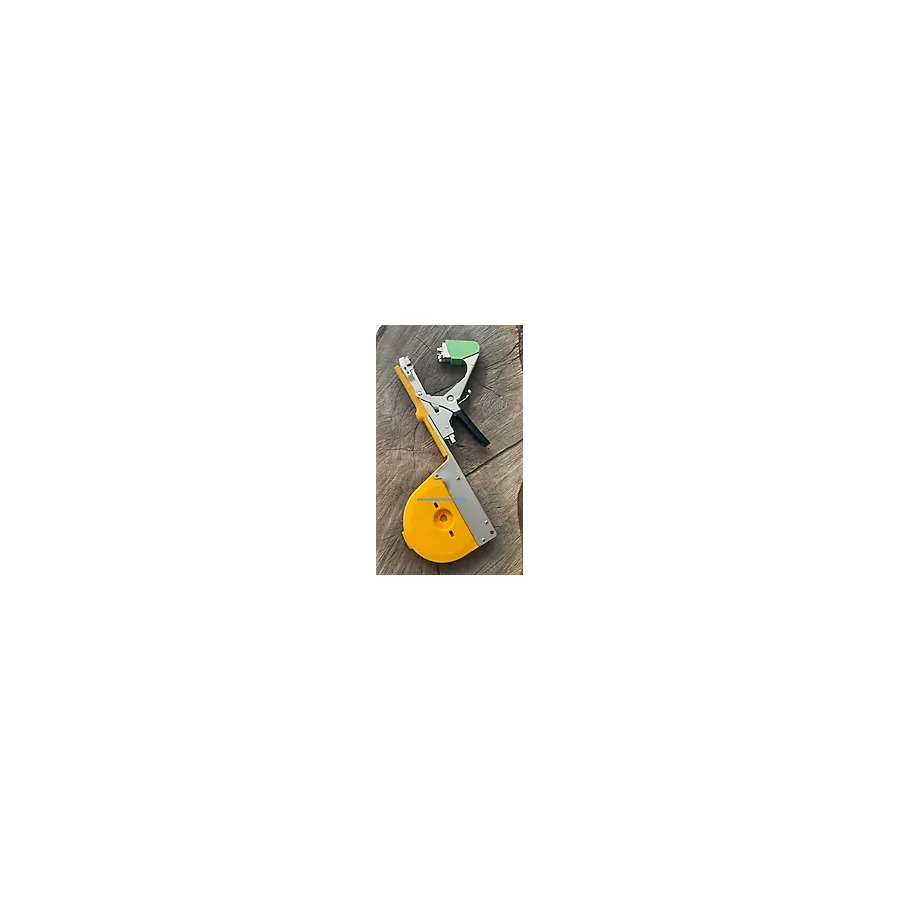 Rny Fide Bağlama Aparatı Gül Çiçek Bitki Pensesi Fidan Bağlama Makinası - 35CM - Sarı