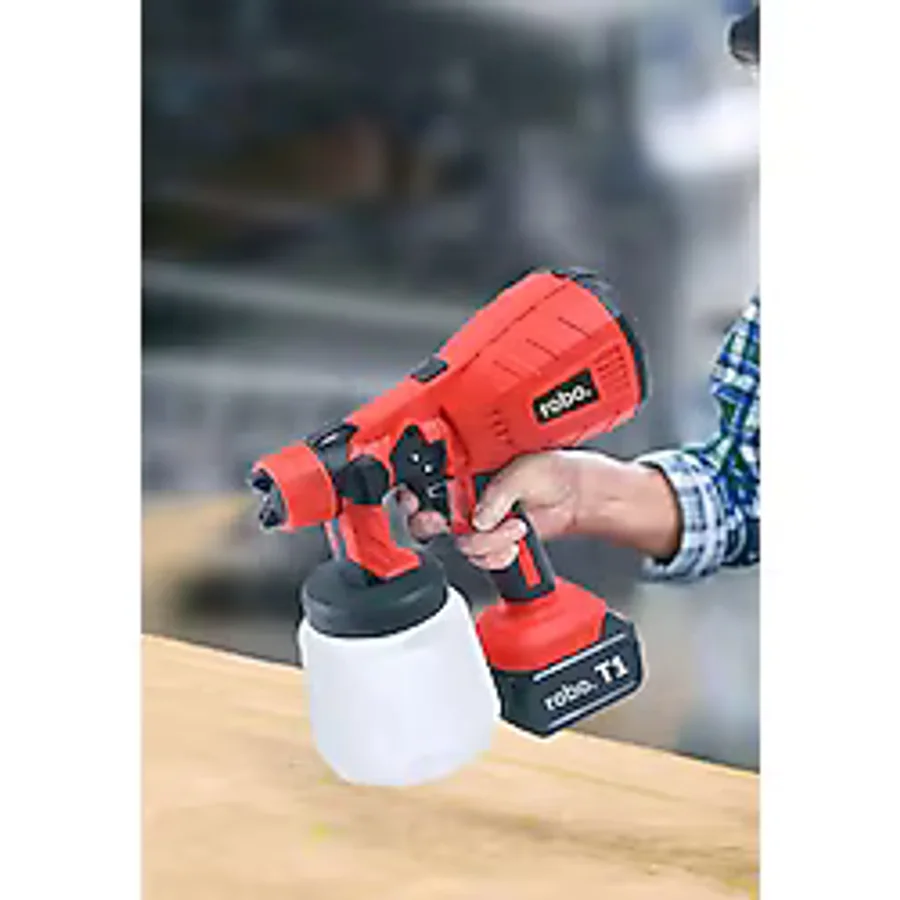 Robo Şarjlı Boya Makinesi