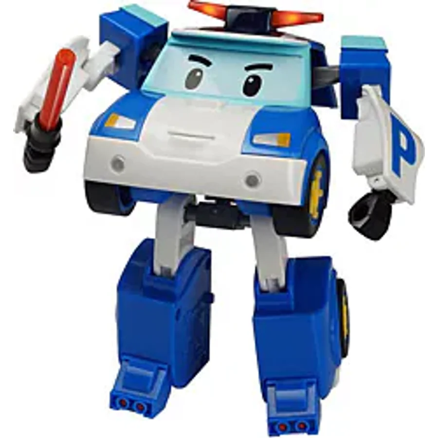 Robocar Poli Işıklı Transformers Robot Poli Figür