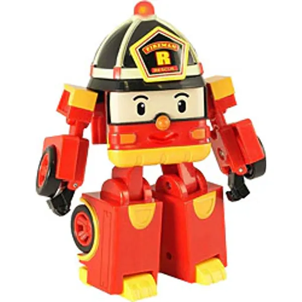 Robocar Poli Işıklı Transformers Robot Roy Figür