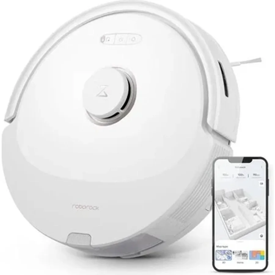 Roborock Q8 Max Pro Plus Akıllı Robot Süpürge Beyaz görsel 2