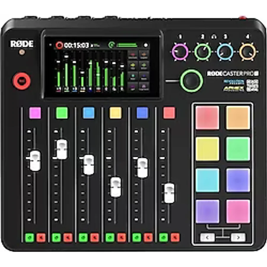 Rodecaster Pro II Podcast Mikser