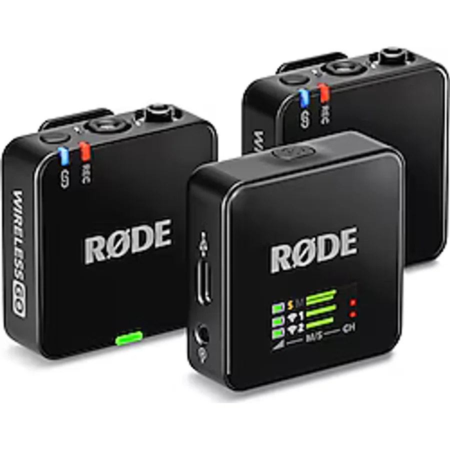 Rode Wireless Go Gen 3 2'li Kablosuz Yaka Mikrofonu